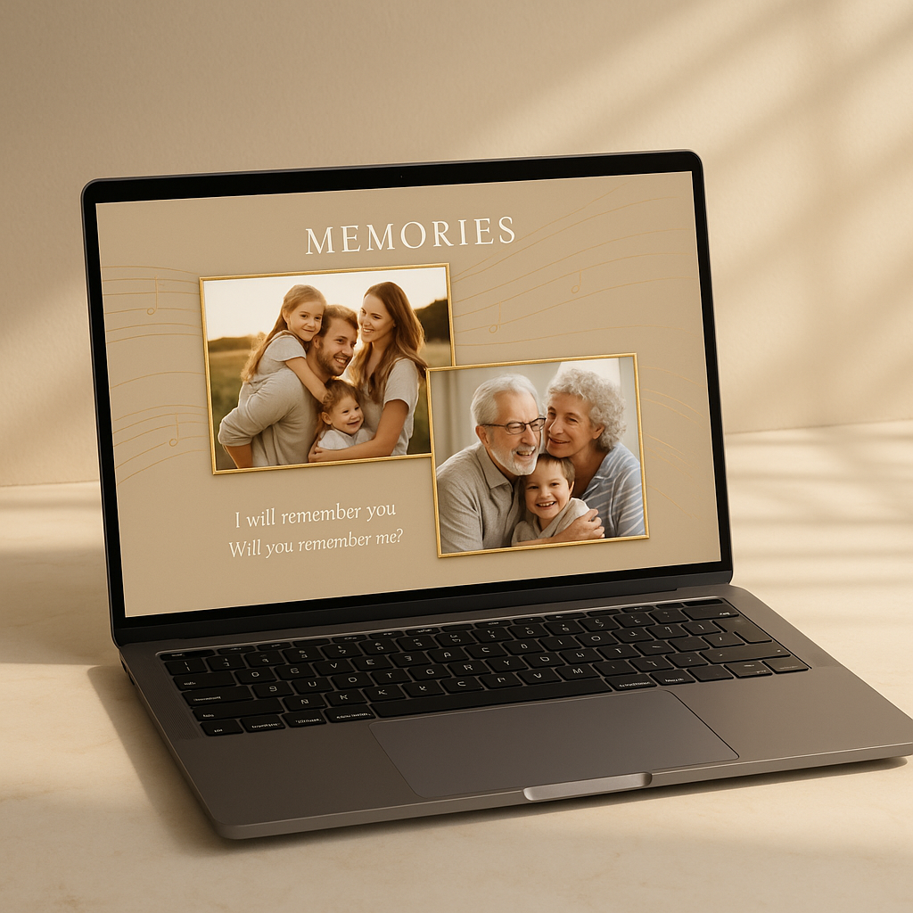 Song + Memories-Video – Deine Bilder im Film, verbunden mit Musik.